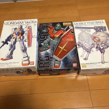 MG 건담 Ver.Ka. 공 Ver.ka. MG 헬스장 3체 세트