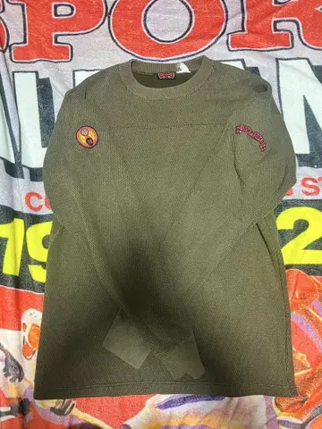 [90년대] independent XLARGE 써멀 카키