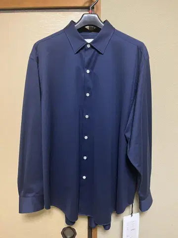 KANEMASA PHIL 46G Atmosphere Shirt 네이비