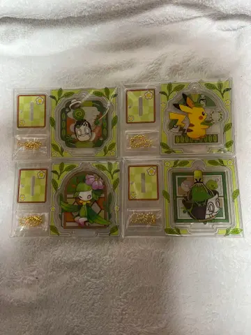 포켓몬스터 다방 차데스 스탠드 부착 아크릴 참 컬렉션