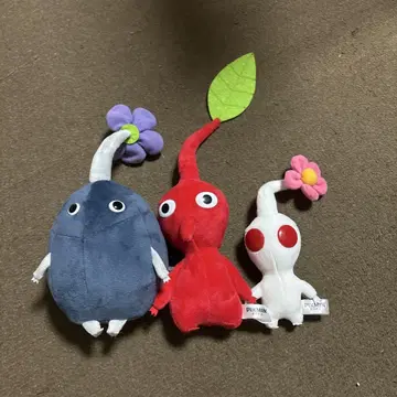 피크민 봉제 인형 3개 세트