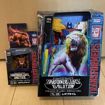 트랜스포머 TL-61 타스마니아 키드 TL-25 레오프라임