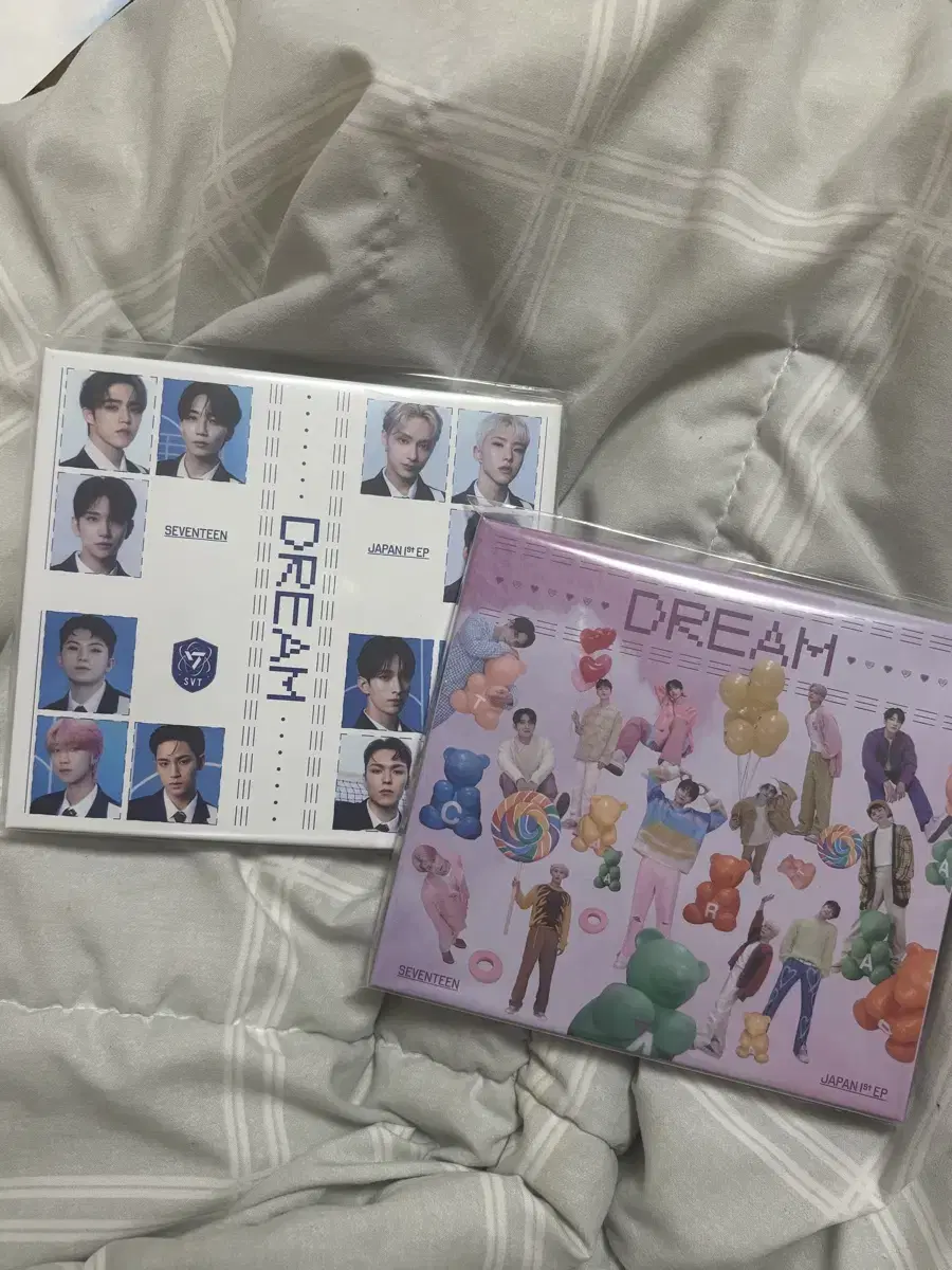 세븐틴 드림 앨범 B, C버전 일본앨범