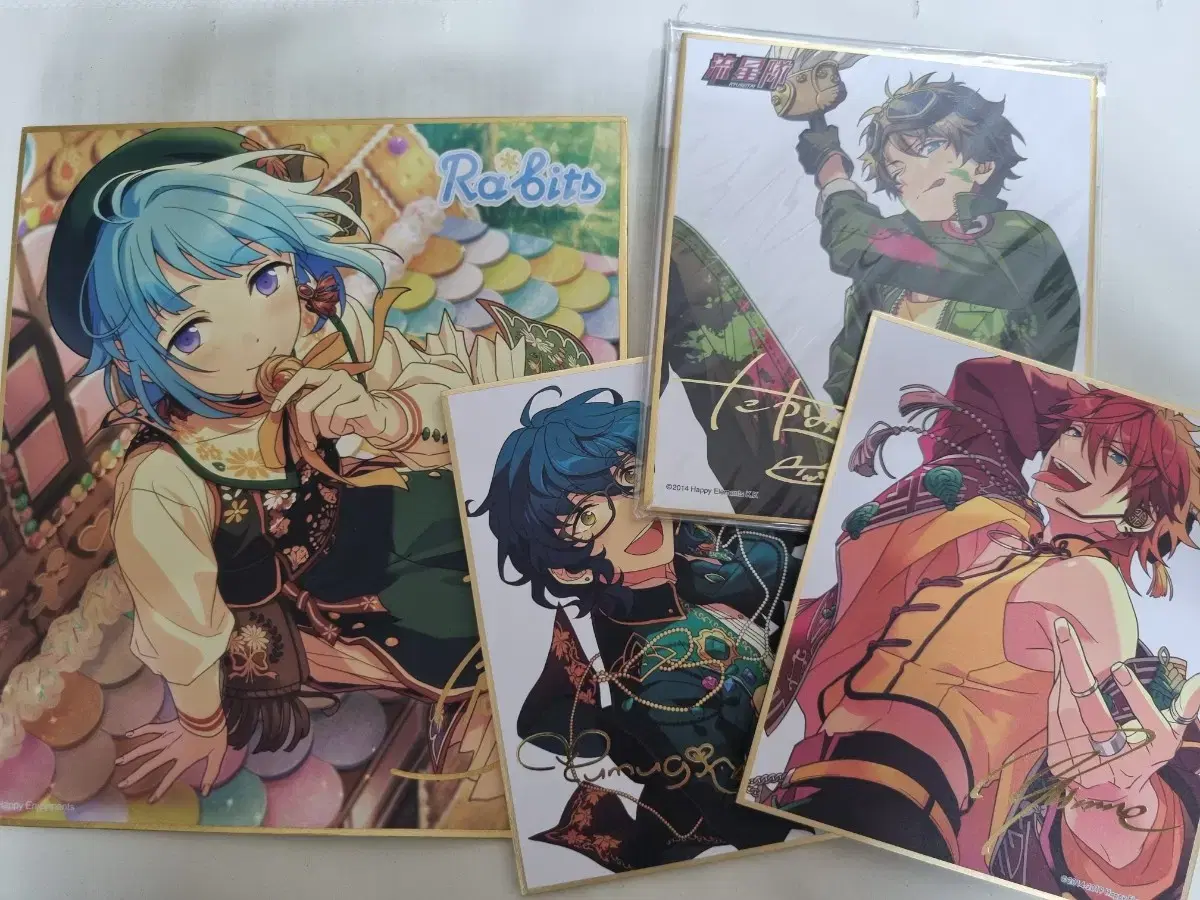 Angela colored paper (Hajime, Midori, Tsumugi, Rinne) / Dolls (Leo, Ritsu)