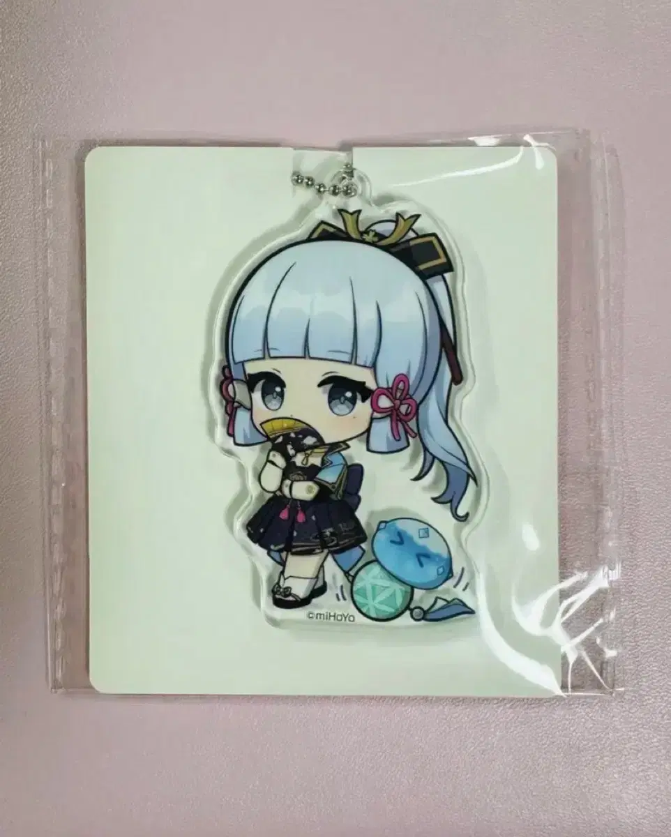 (Sell) Genshin Impact Cafe Kamisato ayaka gigo keyring Purina kazuha Wanderer