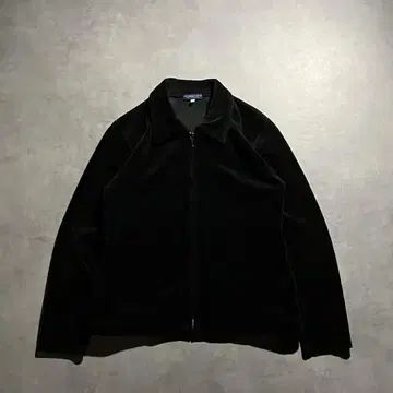 00s 벨루어 스윙탑 해링턴 재킷 y2k