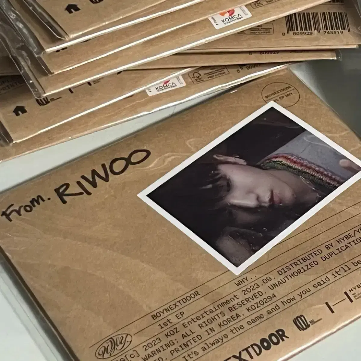 Boynextdoor why Letter version riwoo WTS