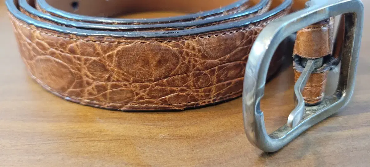 Brunello Cucinelli crocodile belt