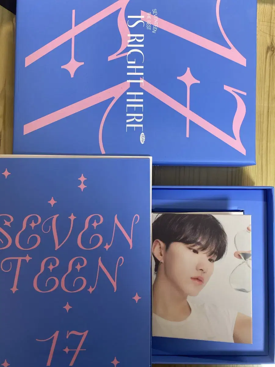 세븐틴 호시 베스트앨범 디어버전 캐럿반