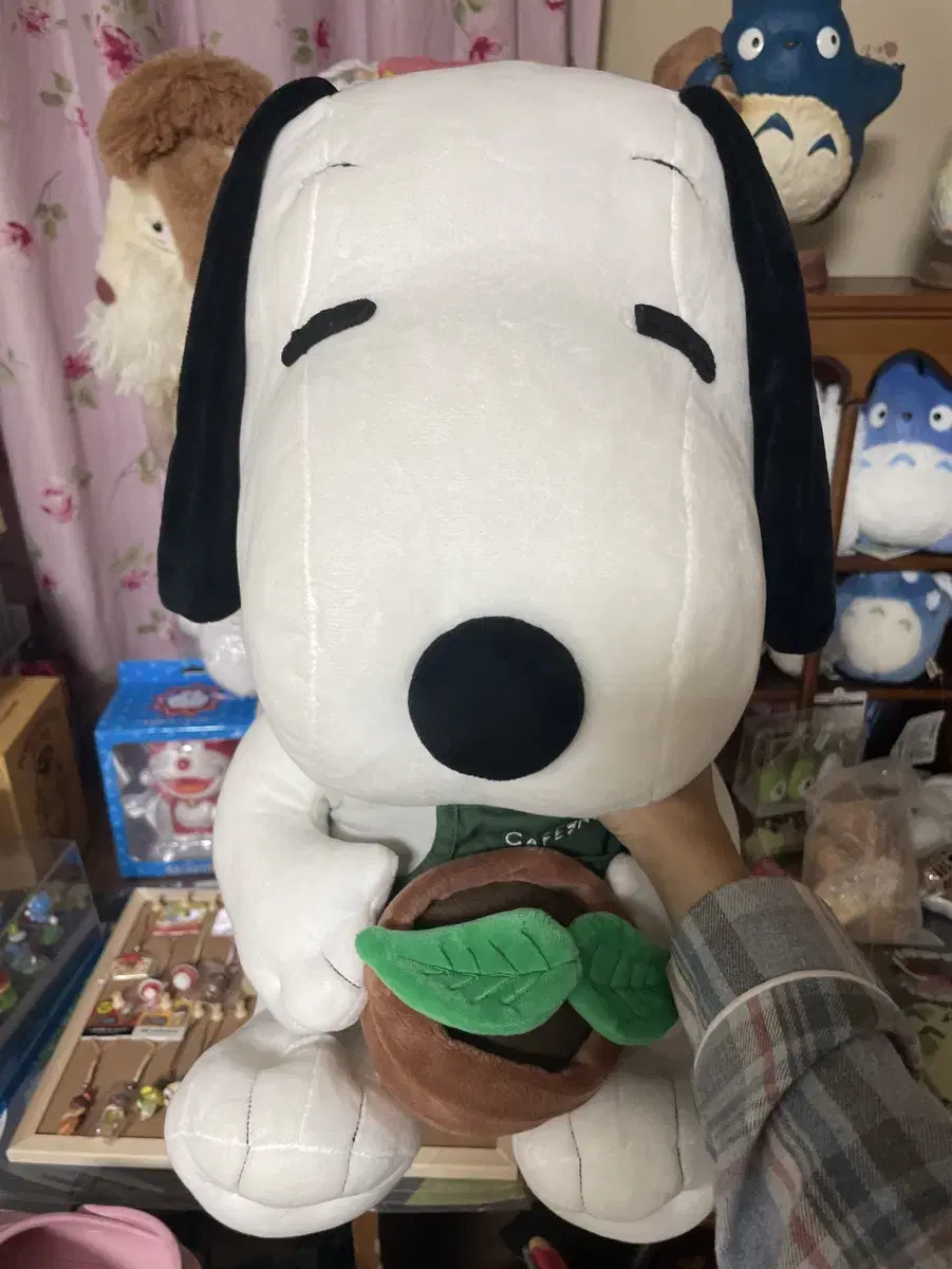 정품 스누피가든 스누피 대형 인형 팝니다 (두번째 춤추는 스누피 덤