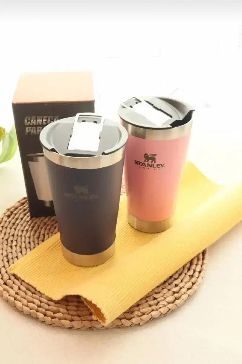 New Product) Stanley Camping Beer Pint Cooler Cup with Bottle Opener 473ml