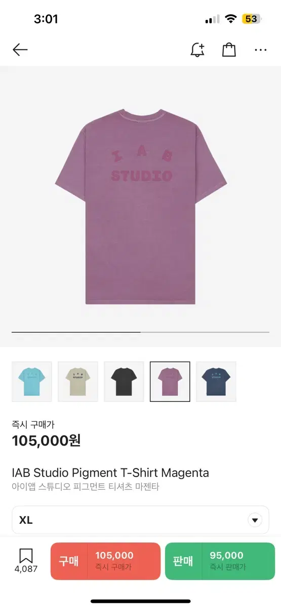iApps Studio Pigment T-shirt Magenta