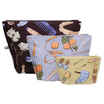 2025년 신상 BAGGU 겟 레이디 위드 미 GO POUCH SET