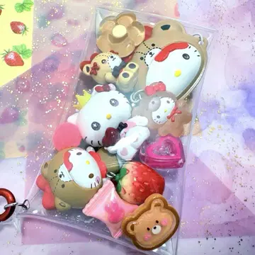 타이니 참 헬로키티 가챠 파우치 10 헬로키티