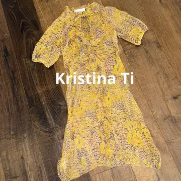 Kristina Ti 실크 원피스