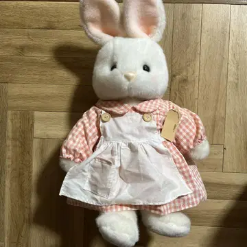 퍼스트 사 토끼 봉제 인형 레트로