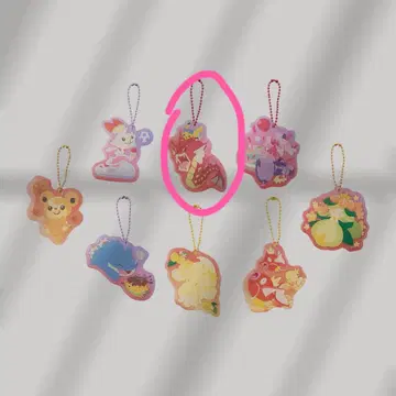 포켓몬 센터 히로시마 아크릴 참 갸라도스와 피카츄