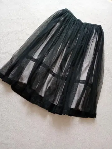 MAGLIE 빅 사이즈 17 레이스 샤샤 스커트