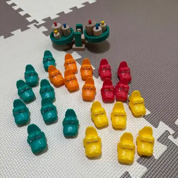 플라잉 타이거 크로커다일 댄스 게임과 저울의 완구