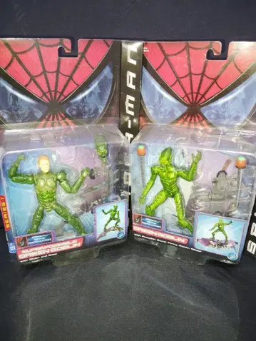 스파이더맨 그린 고블린 토이 비즈 피규어 toy biz