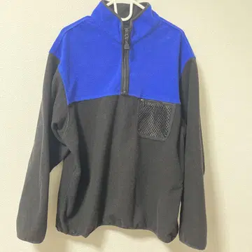 EBTEK 플리스 하프 지퍼