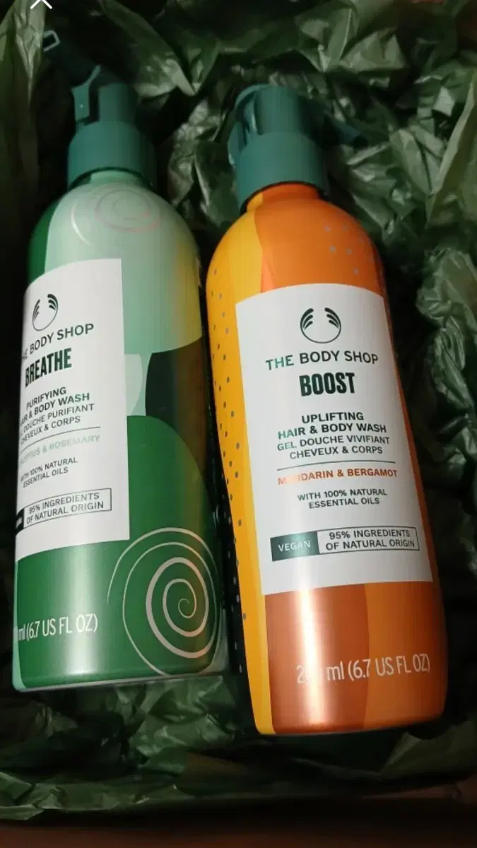 The Body Shop Boost Uplifting Hair & Body Wash (New Product)
