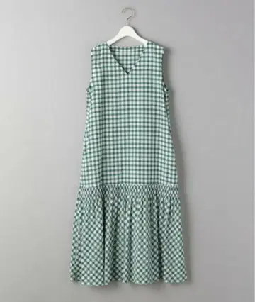 BEAUTY&YOUTH UNITED ARROWS 깅엄 체크 원피스