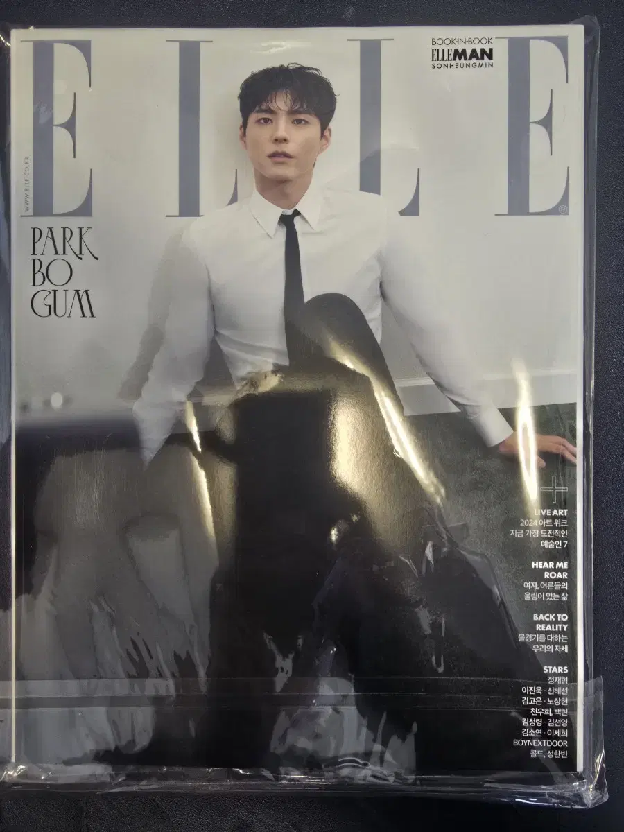 엘르 ELLE 잡지 2024년 10월 박보검 표지