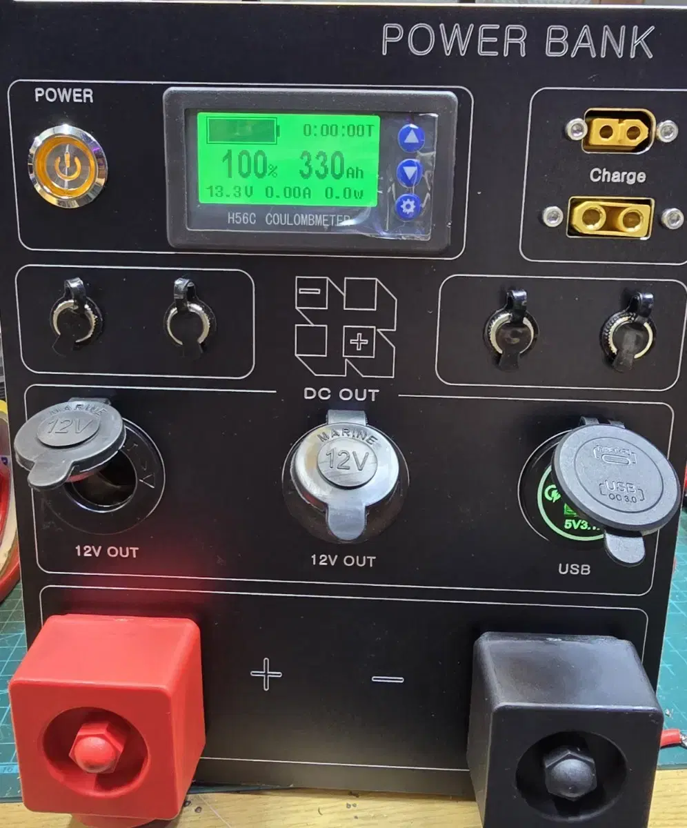 Essential item for camping/car camping! No more power worries with the 330Ah LFP Power Bank!
