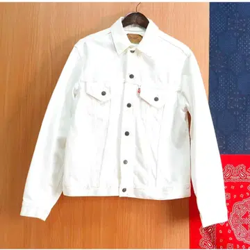 Levi's White 3rd 90s 70505 Made in Japan 38 Vintage