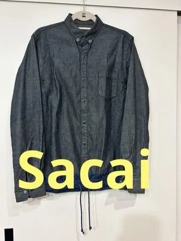 Sacai 셔츠 자켓 데님 사이즈 2