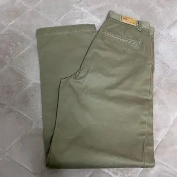 마가렛 호웰 에드윈 치노 팬츠 카키색 W25L28