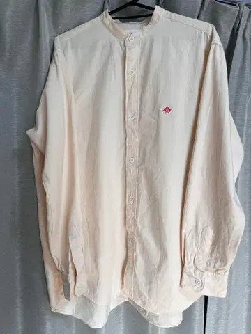 단톤 코튼 트윌 밴드 카라 셔츠 38