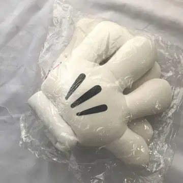 미사용 디즈니 미키 장갑 양손 분장 파티