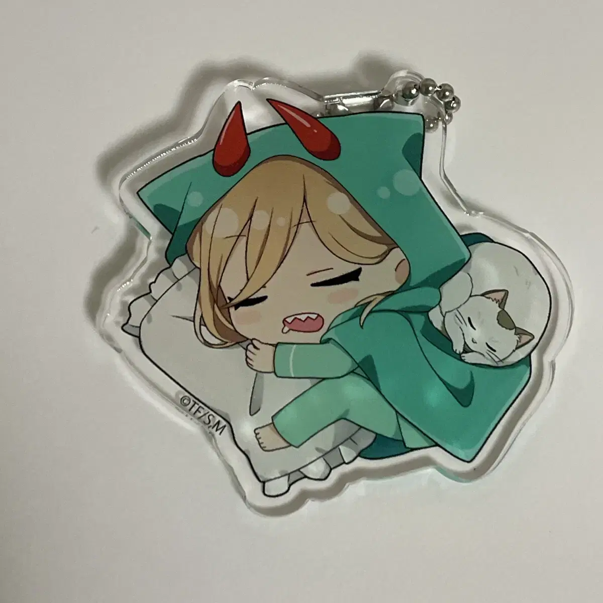Chainsaw Man Power Nyanko Hakutou Knight Random acrylic Keyring