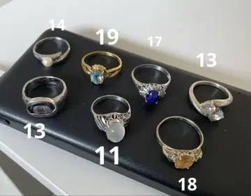 실버 반지 묶음 판매