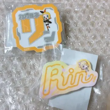 카가미네 린 이름 배지