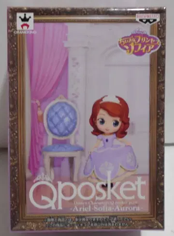 반프레스토 Q 포켓 디즈니 캐릭터 쁘띠 아리엘, 소피아, 오로라 소피아