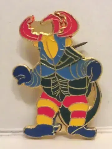 소학관 괴수 배지 노코기린/빨간색/파란색/노랑/초록색/배지