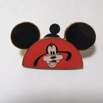 해외 디즈니 핀 트레 마크 있음 구피 햇 핀 배지