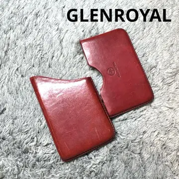 GLENROYAL 글렌로얄 명함지갑 카드 케이스 천연 가죽