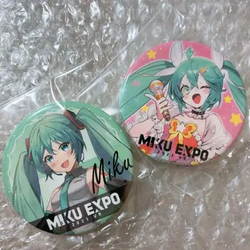 하츠네 미쿠 EXPO 캔뱃지