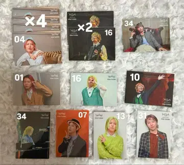 미세스 MGA/하모니 후지사와 료카 포토 카드 14장 묶음 판매