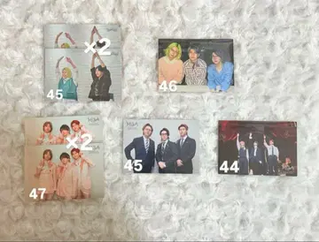 미세스 MGA/하모니 집합 포토 카드 7장 묶음 판매