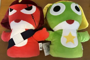 개구리 중사 케로로 하사관 퍼펫 봉제 인형