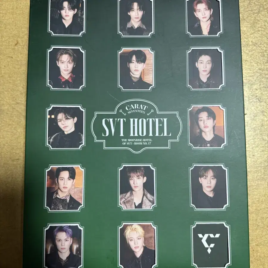 세븐틴 캐럿 호텔 팬클럽 키트 판매합니다.