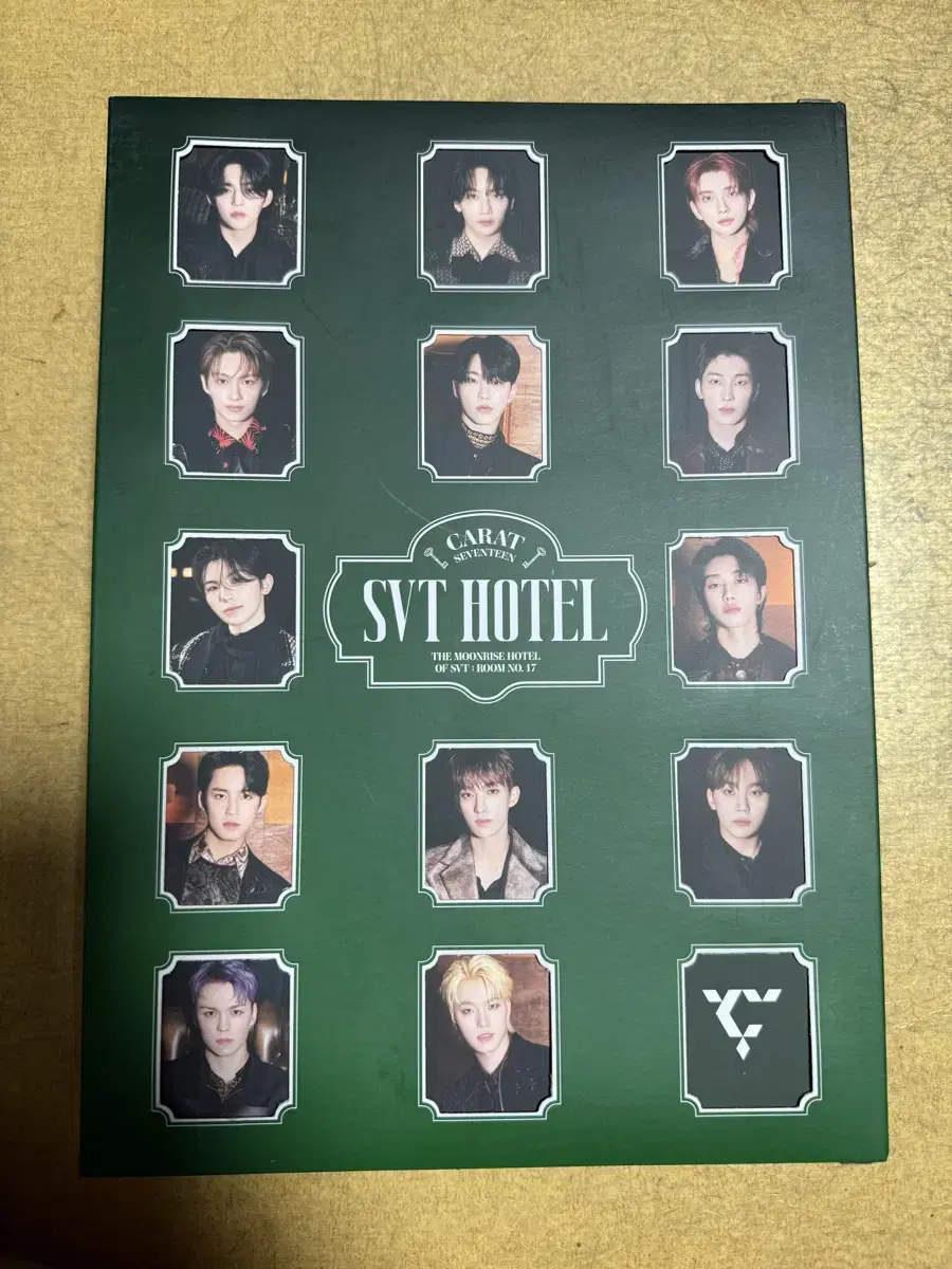 세븐틴 캐럿 호텔 팬클럽 키트 판매합니다.