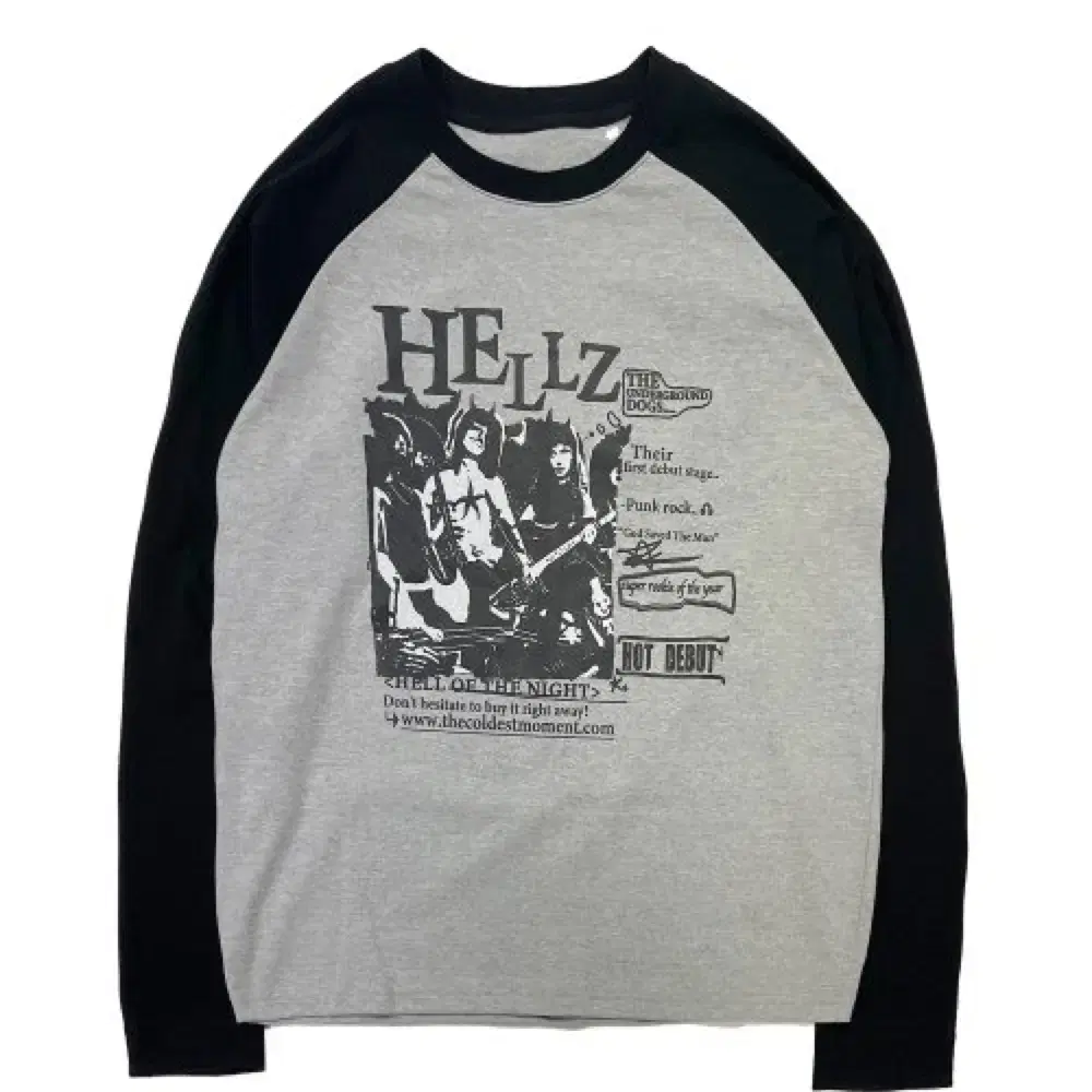 더콜디스트모먼트(TCM) hellz 롱슬리브티