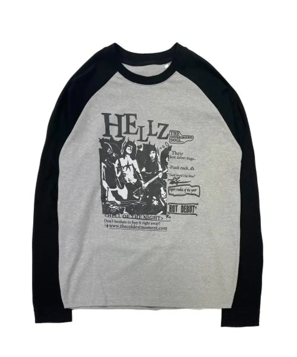 더콜디스트모먼트(TCM) hellz 롱슬리브티