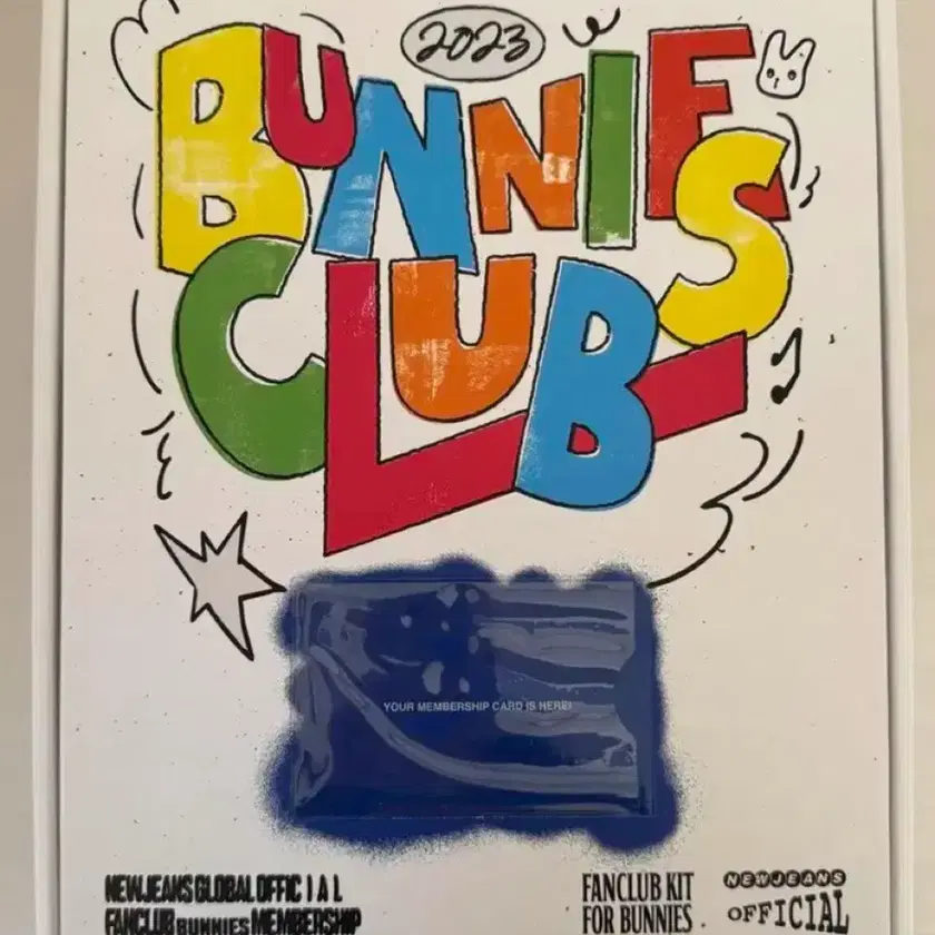 NewJeans Bunnies Club 2023 メンバーシップ キット - メルカリ